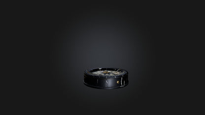 3D model Cracked Compass VR / AR / low-poly