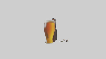 3D model Craft beer model VR / AR / low-poly