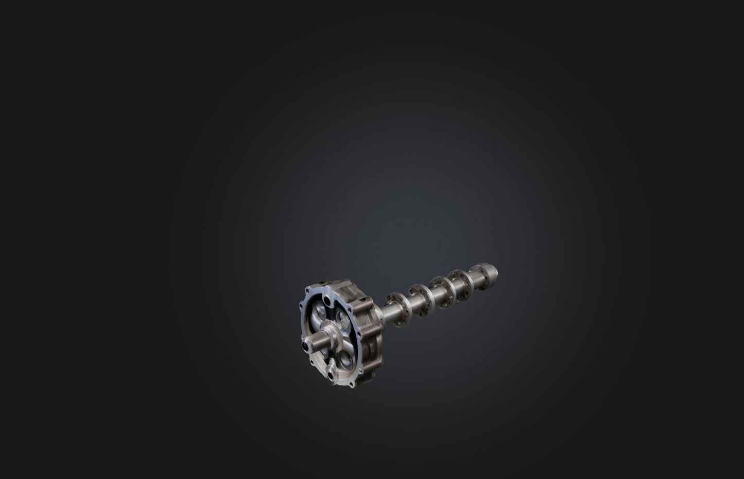 3D model Crankshaft VR / AR / low-poly