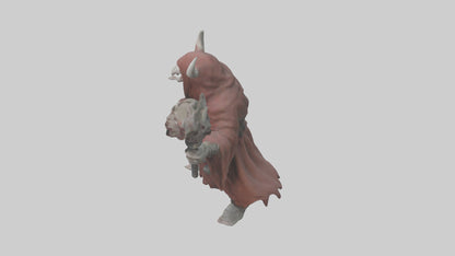 Crazed cultist model 3D model