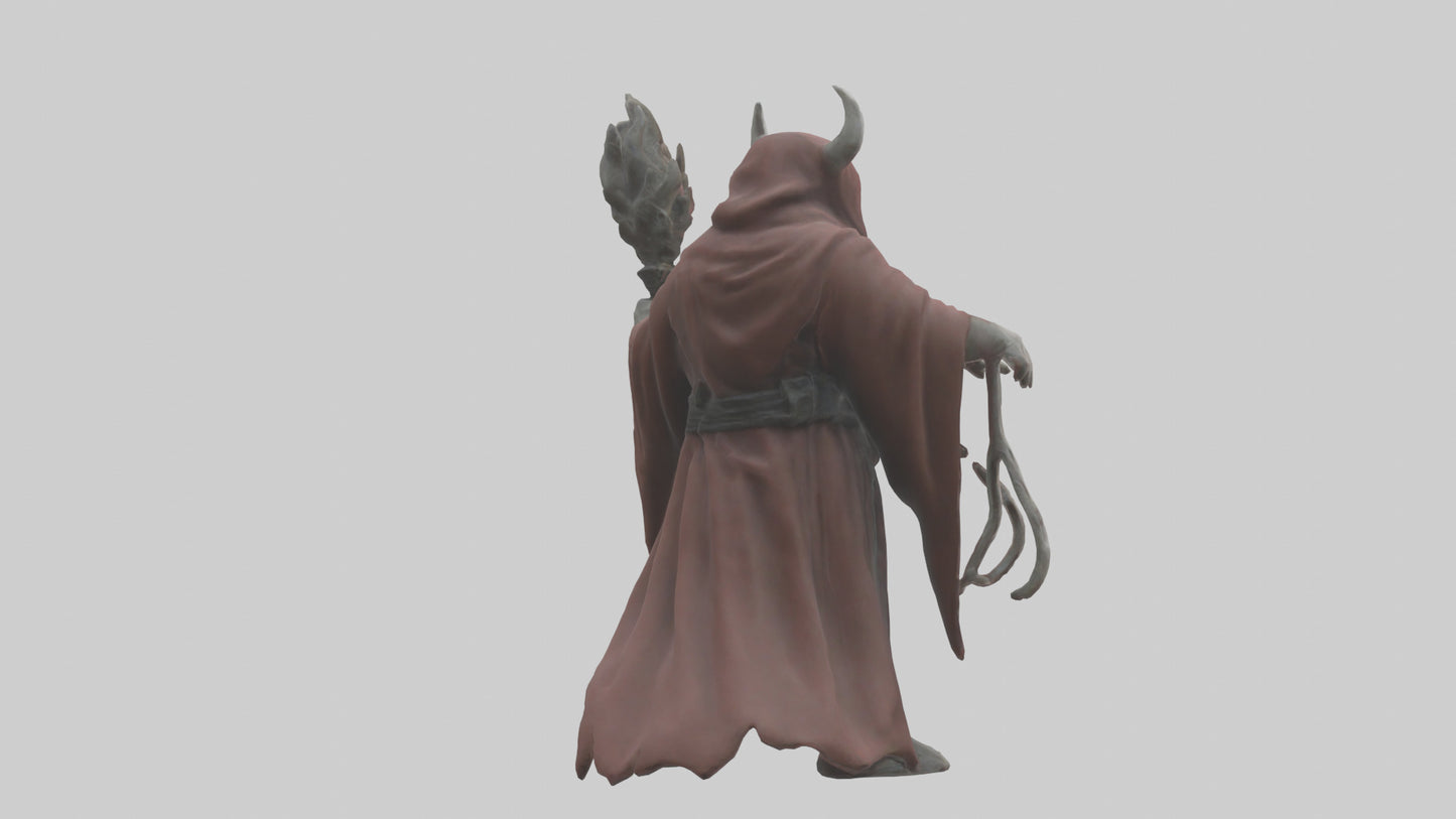 Crazed cultist model 3D model