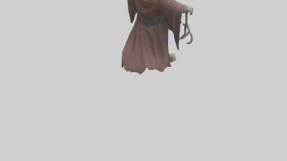 Crazed cultist model 3D model