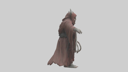 Crazed cultist model 3D model