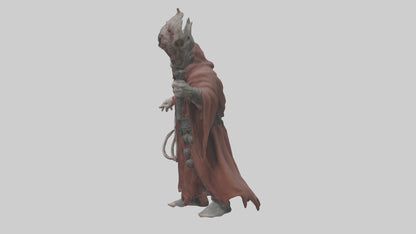 Crazed cultist model 3D model