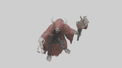 Crazed cultist model 3D model