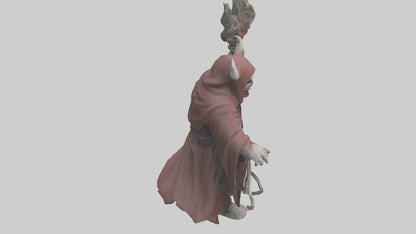 Crazed cultist model 3D model
