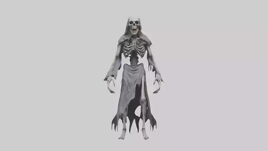 Creeping death model VR / AR / low-poly