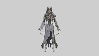 Creeping death model VR / AR / low-poly