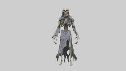 Creeping death model VR / AR / low-poly