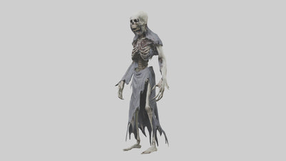 Creeping death model VR / AR / low-poly