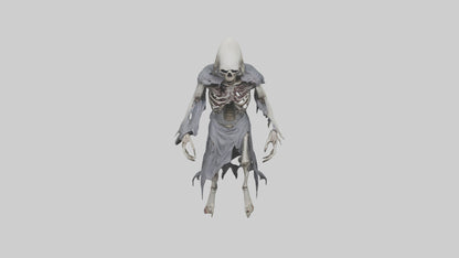 Creeping death model VR / AR / low-poly