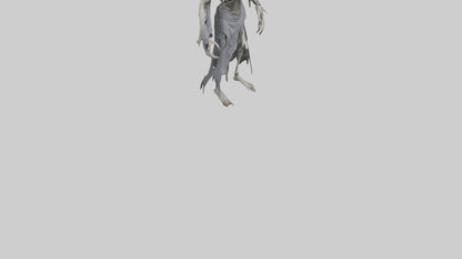 Creeping death model VR / AR / low-poly