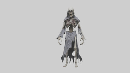 Creeping death model VR / AR / low-poly