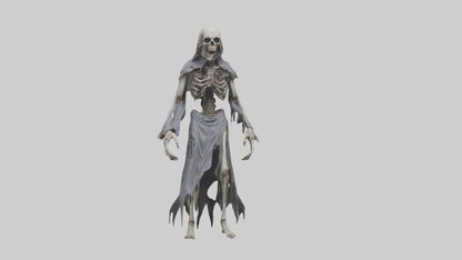 Creeping death model VR / AR / low-poly