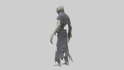 Creeping death model VR / AR / low-poly