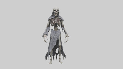 Creeping death model VR / AR / low-poly