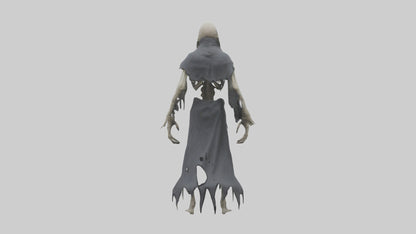 Creeping death model VR / AR / low-poly