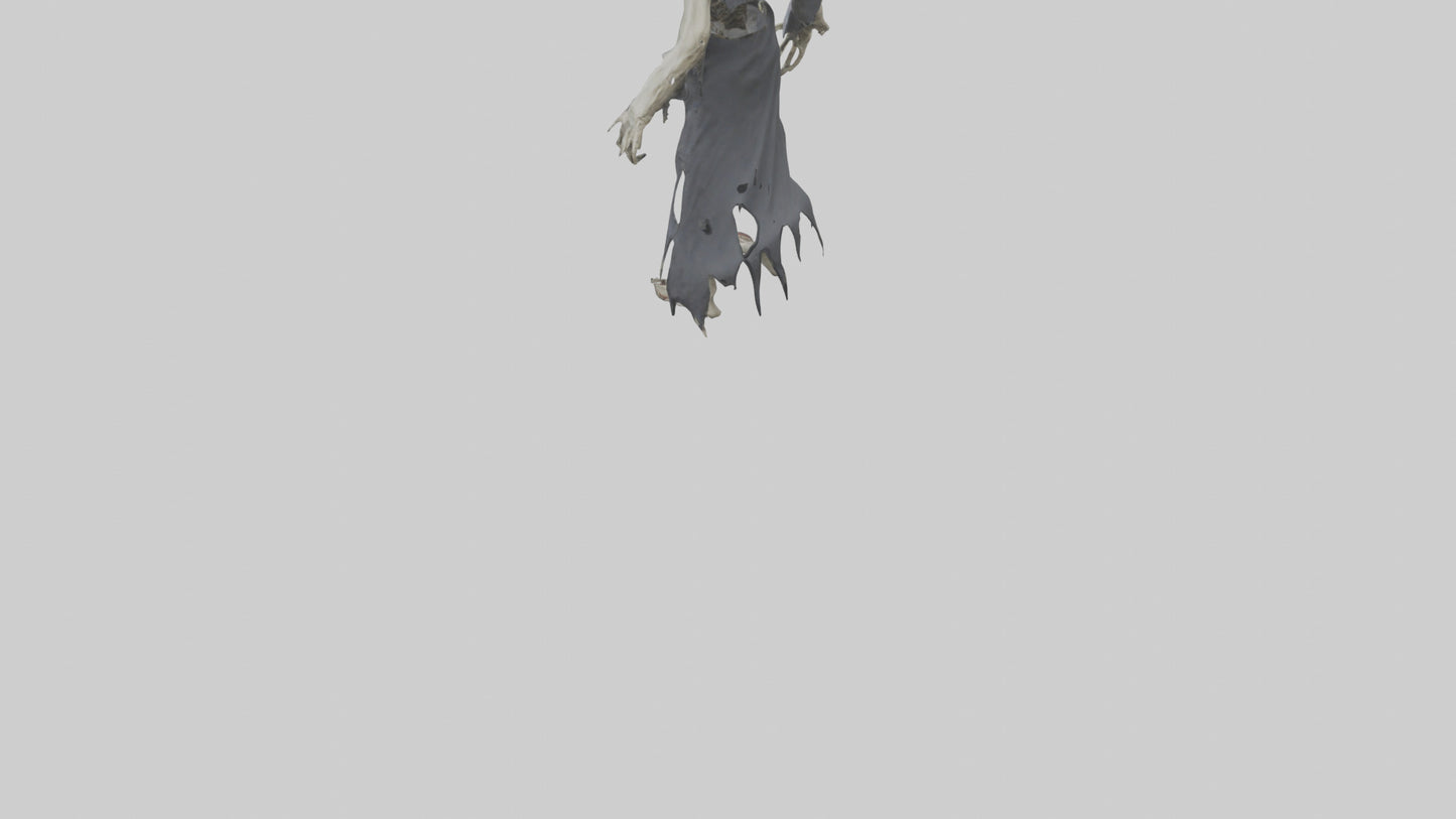 Creeping death model VR / AR / low-poly