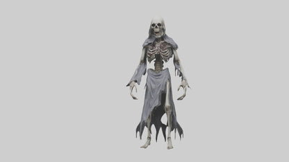 Creeping death model VR / AR / low-poly