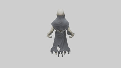 Creeping death model VR / AR / low-poly