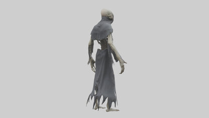 Creeping death model VR / AR / low-poly