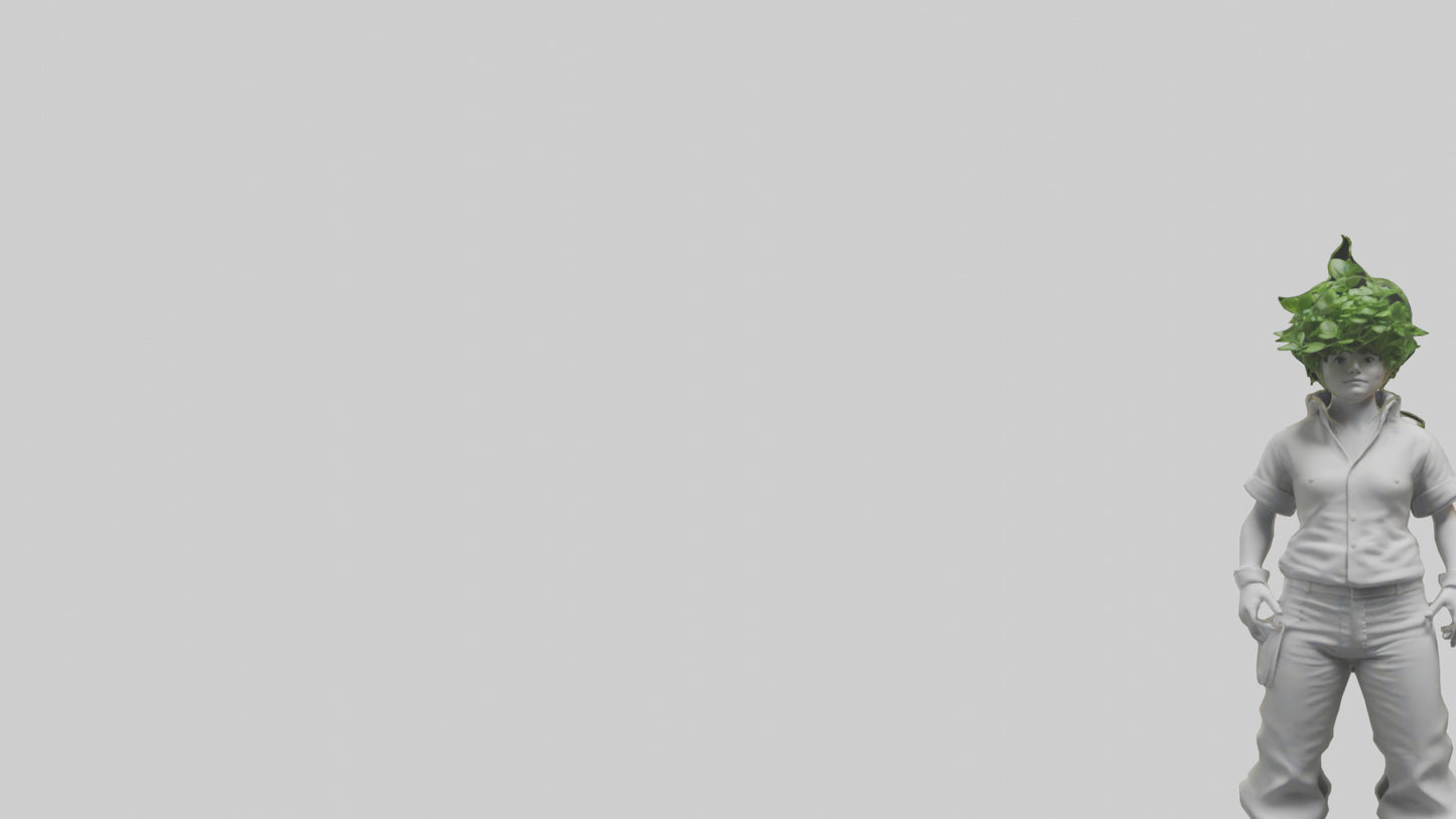 3D model Cress model VR / AR / low-poly