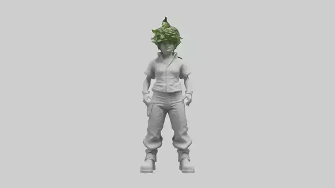 3D model Cress model VR / AR / low-poly