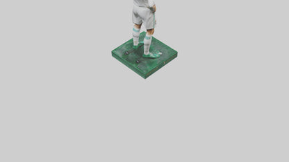 3D model Cristiano Ronaldo statue model VR / AR / low-poly
