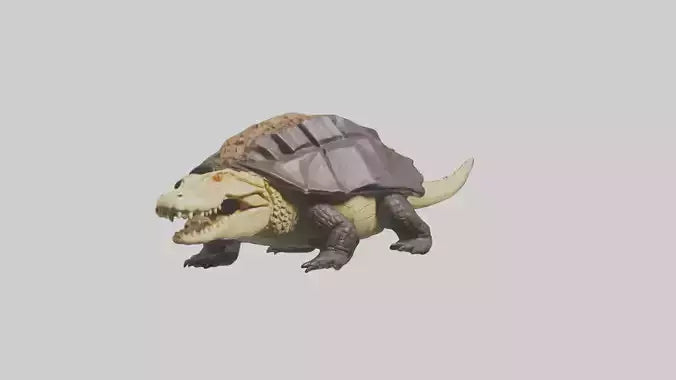 Crocodile Alligator snapping model VR / AR / low-poly