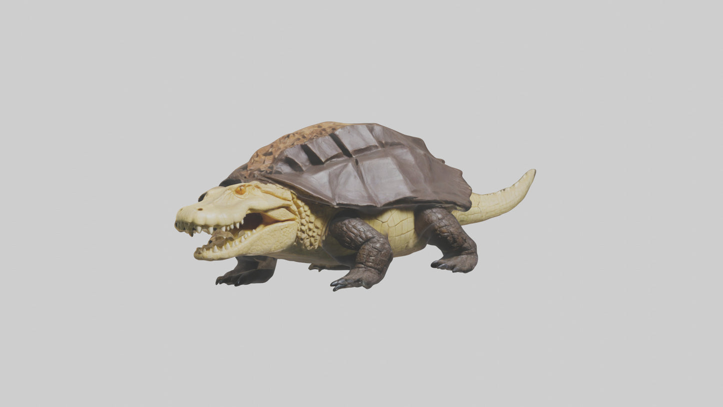 Crocodile Alligator snapping model VR / AR / low-poly