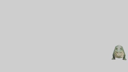 3D model Crocodile Scales Model VR / AR / low-poly