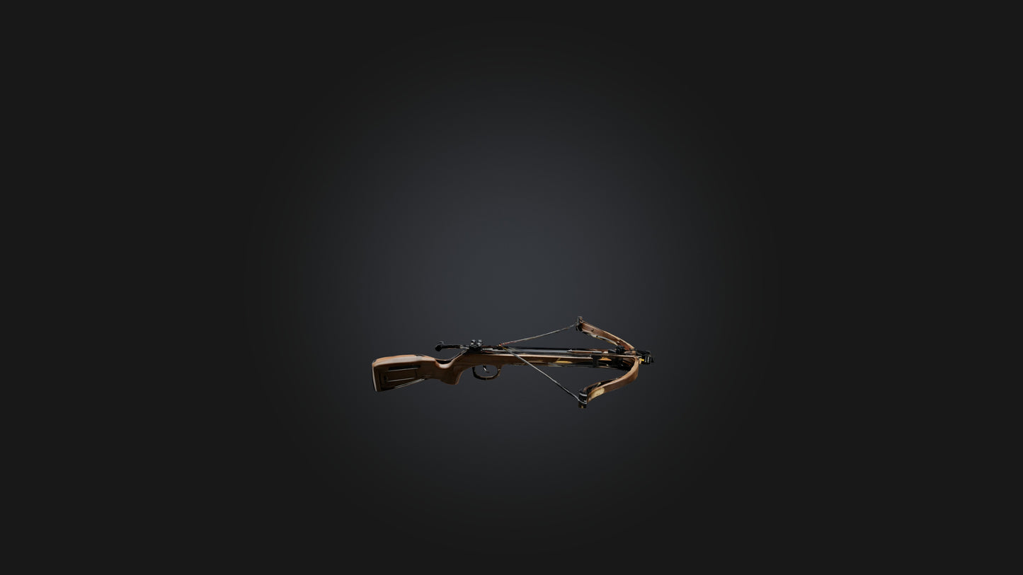 3D model Crossbow VR / AR / low-poly