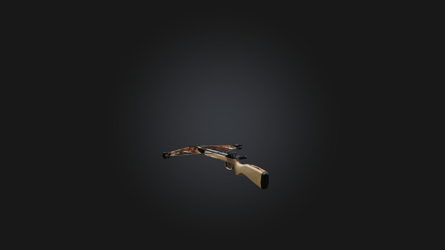 3D model Crossbow VR / AR / low-poly