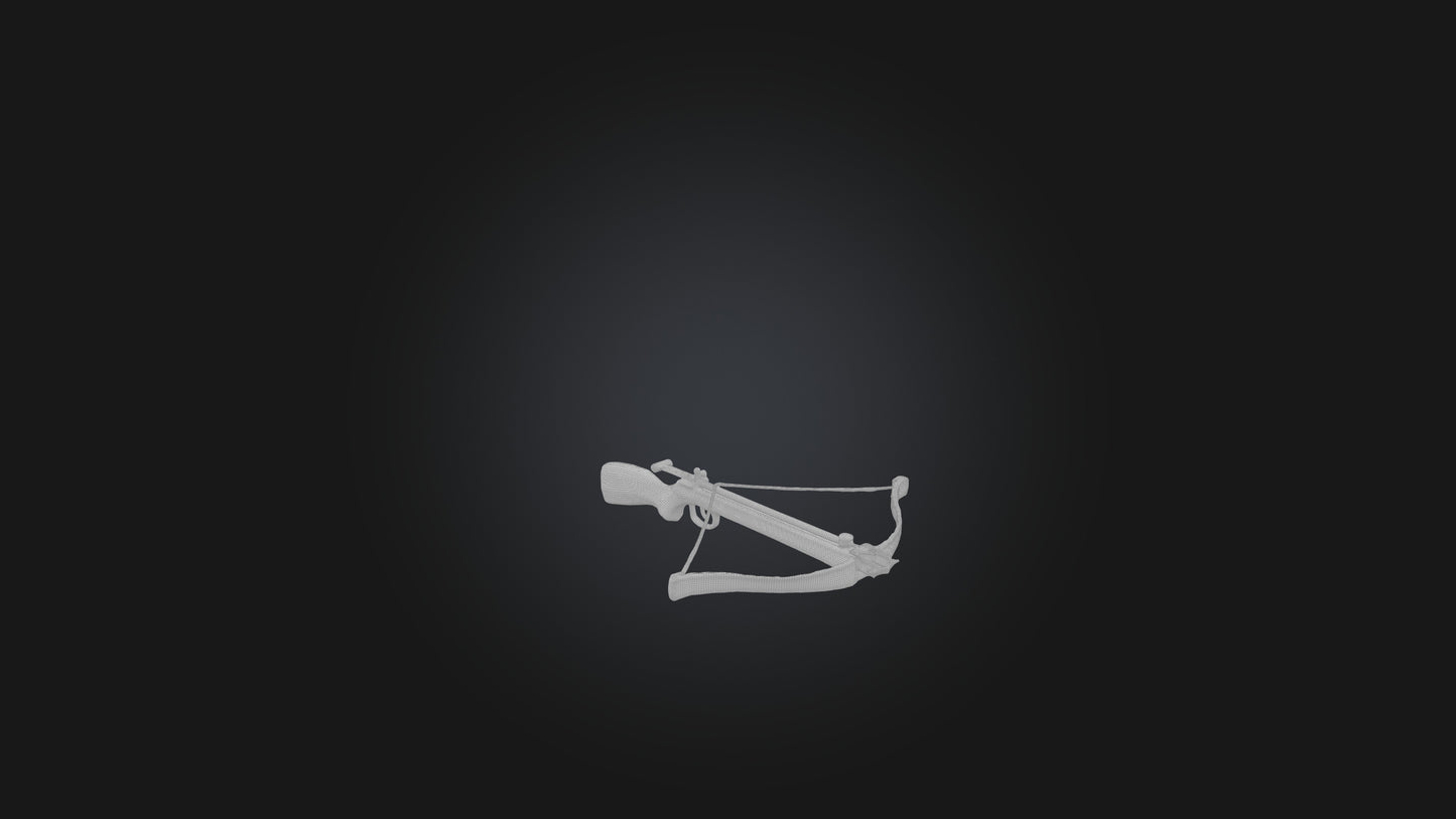 3D model Crossbow VR / AR / low-poly