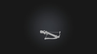 3D model Crossbow VR / AR / low-poly