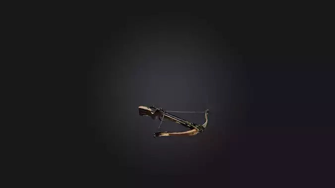 3D model Crossbow VR / AR / low-poly