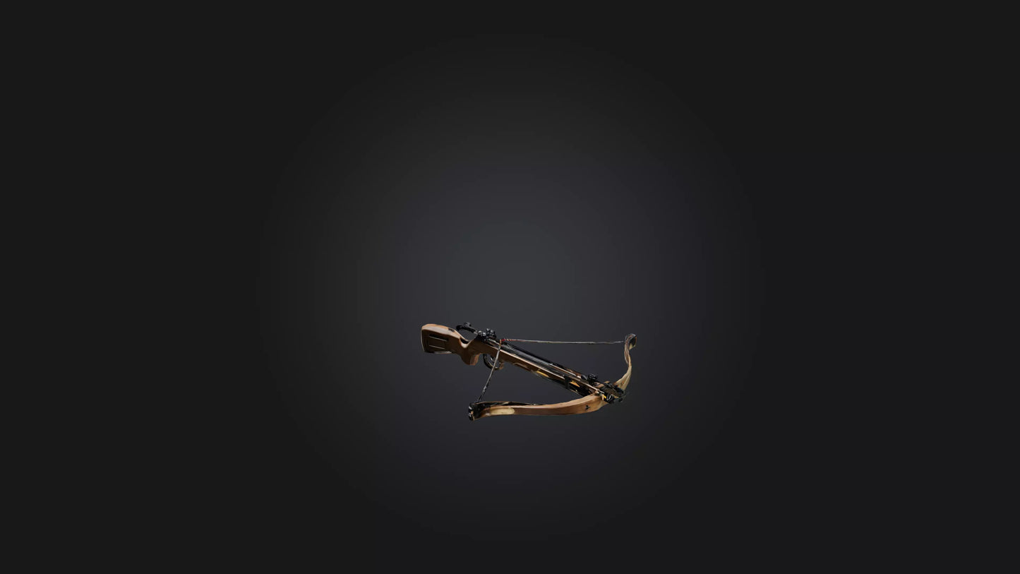 3D model Crossbow VR / AR / low-poly