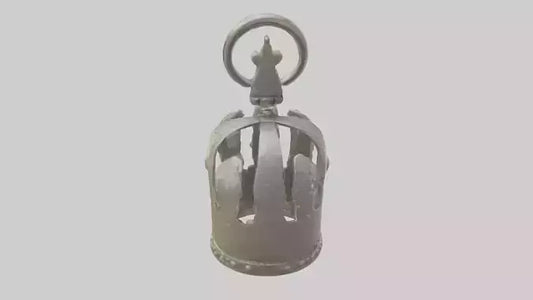 3D model Crown keychain model VR / AR / low-poly