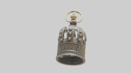 3D model Crown keychain model VR / AR / low-poly