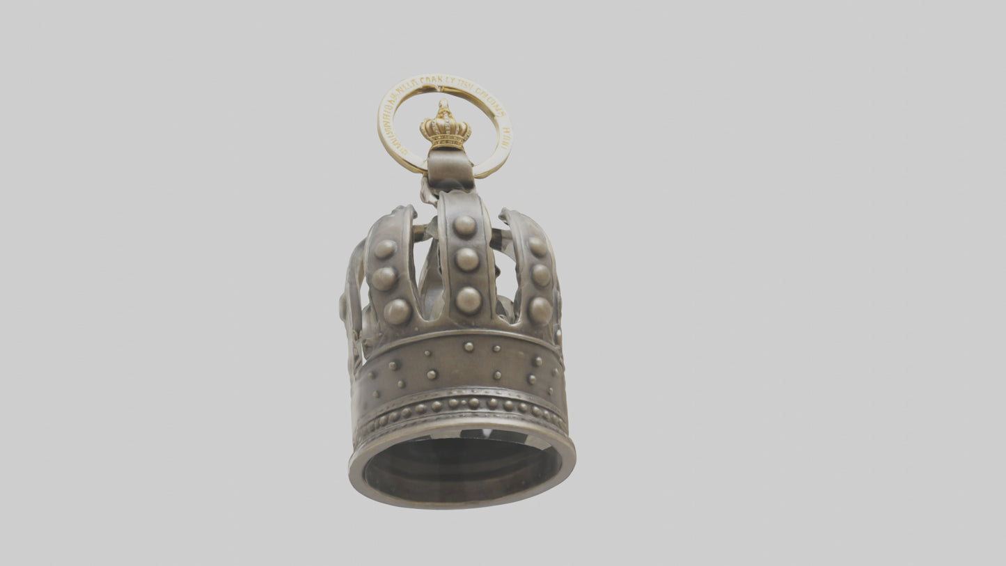 3D model Crown keychain model VR / AR / low-poly