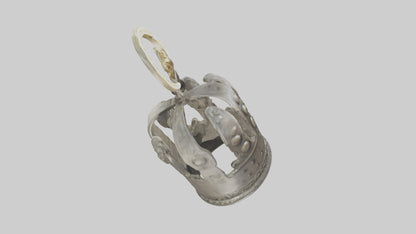 3D model Crown keychain model VR / AR / low-poly