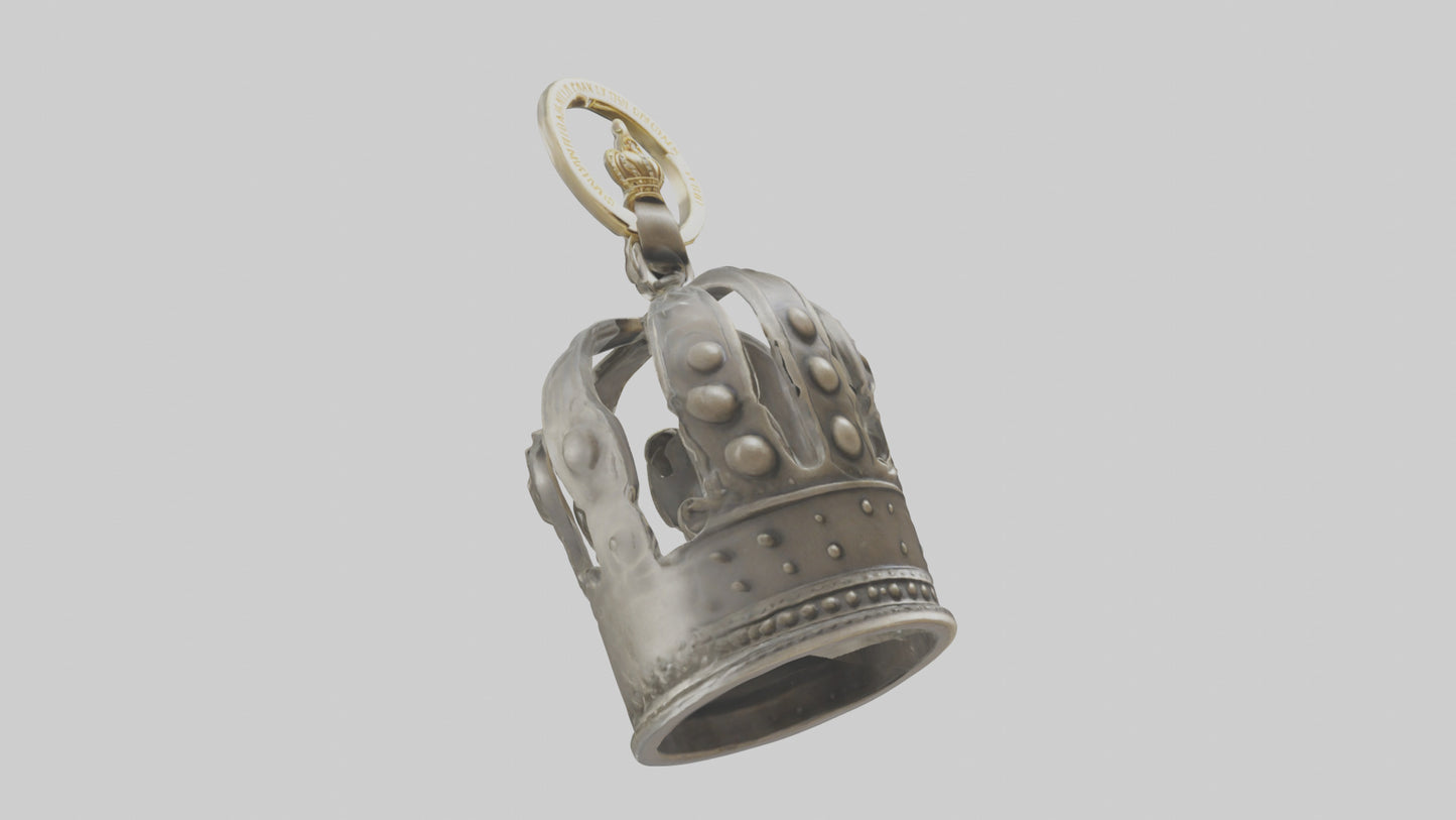 3D model Crown keychain model VR / AR / low-poly