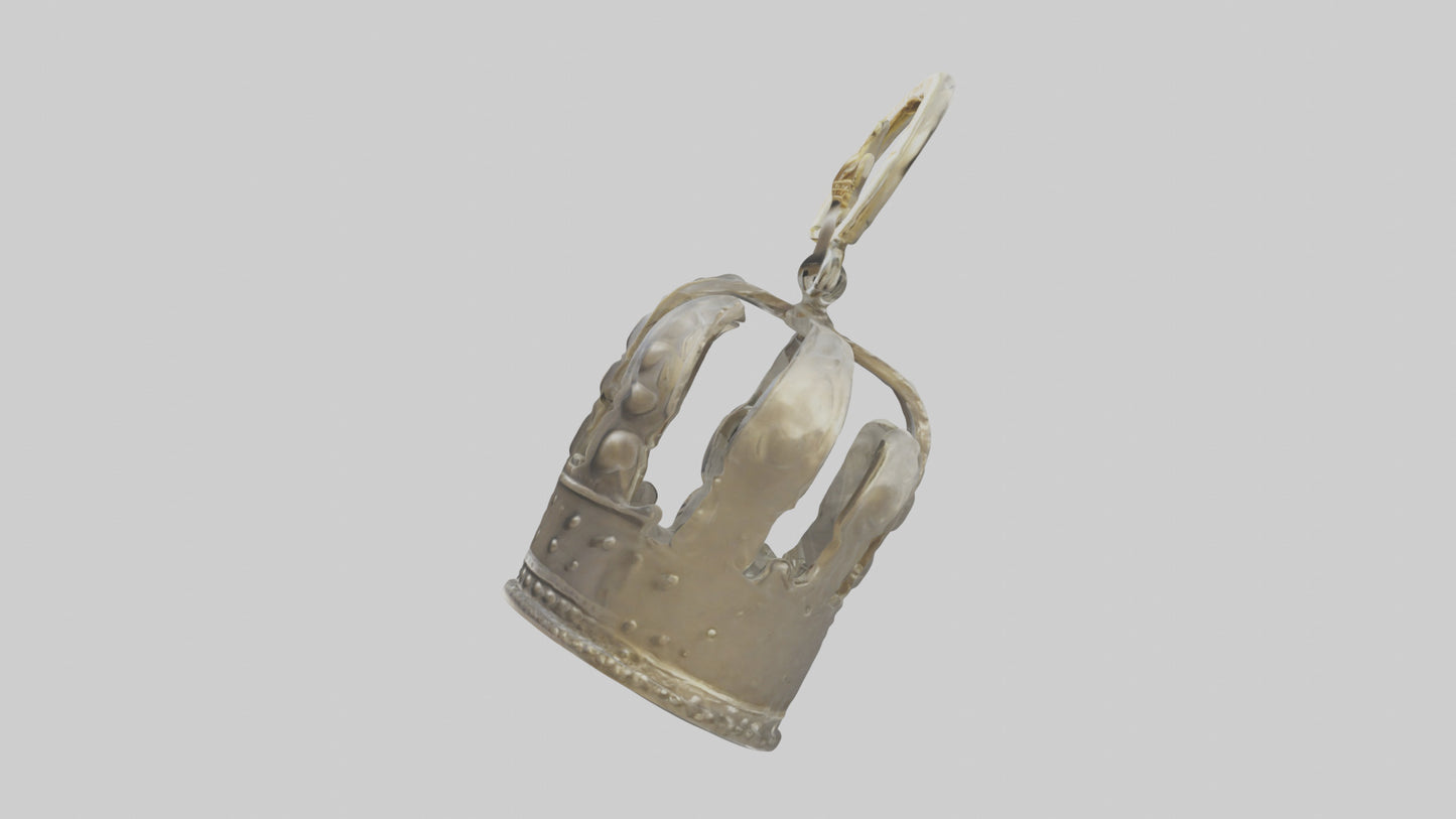 3D model Crown keychain model VR / AR / low-poly