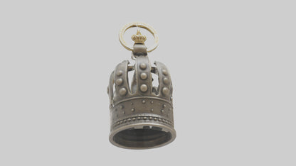 3D model Crown keychain model VR / AR / low-poly