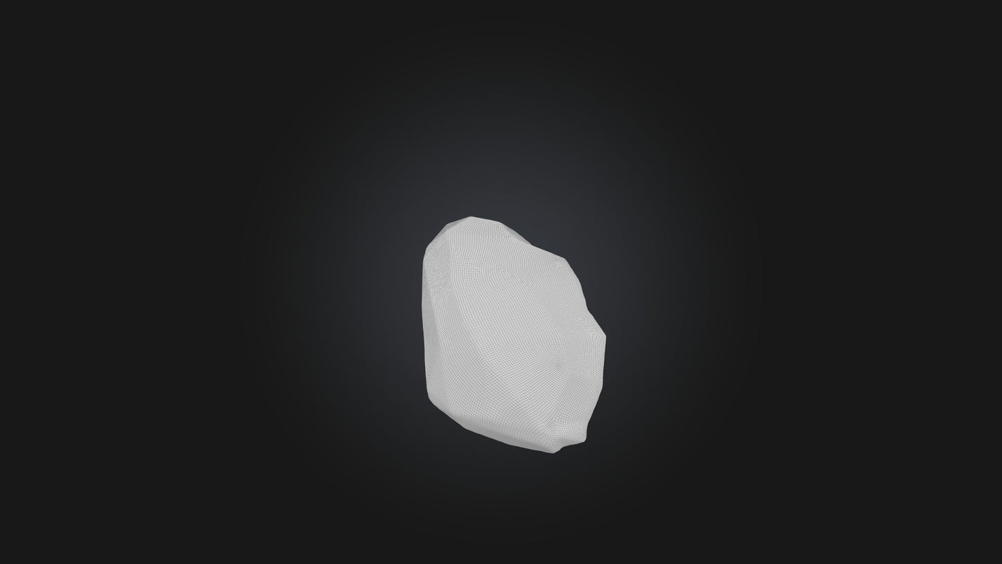 3D model Crystal Shard VR / AR / low-poly