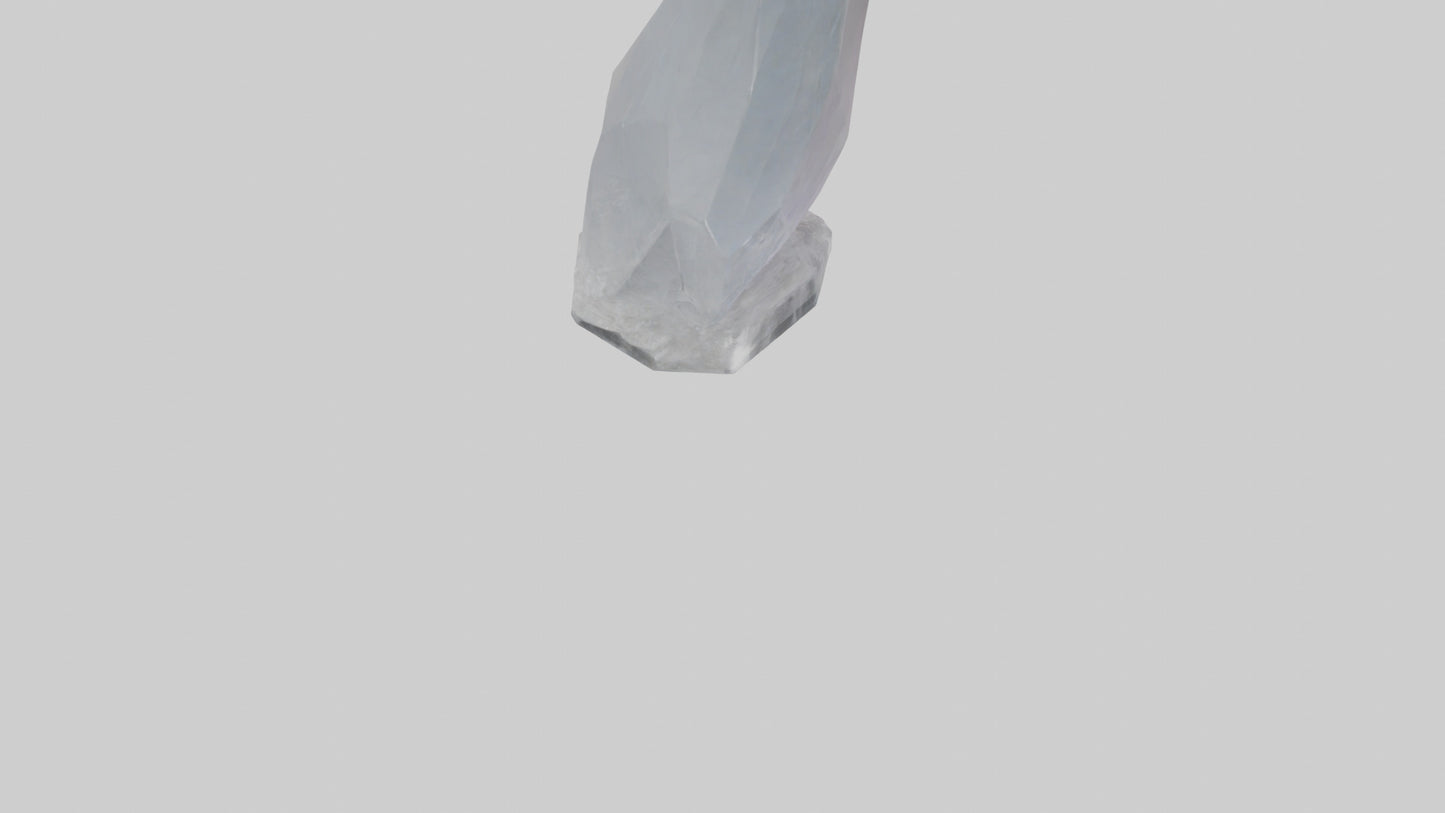 Crystal Shard model VR / AR / low-poly
