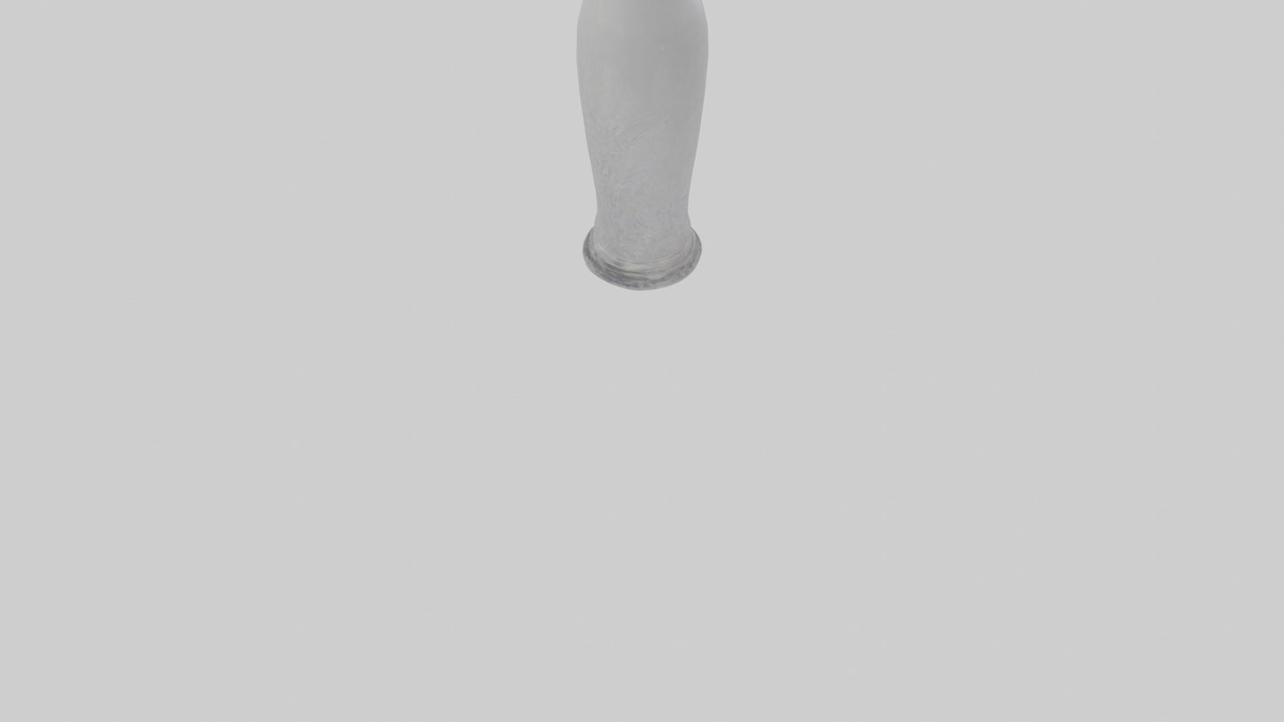 3D model Crystal vase model VR / AR / low-poly