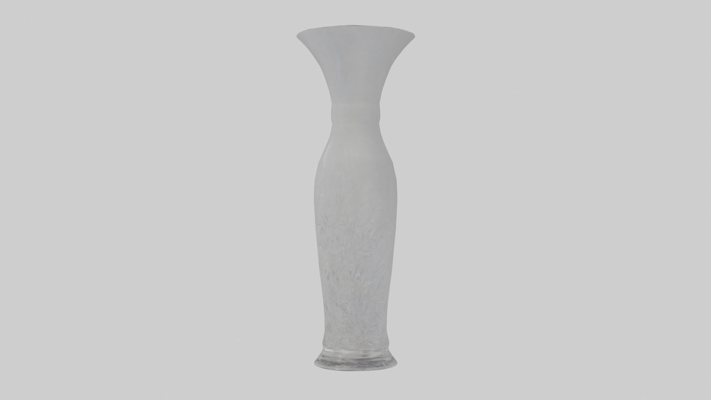 3D model Crystal vase model VR / AR / low-poly