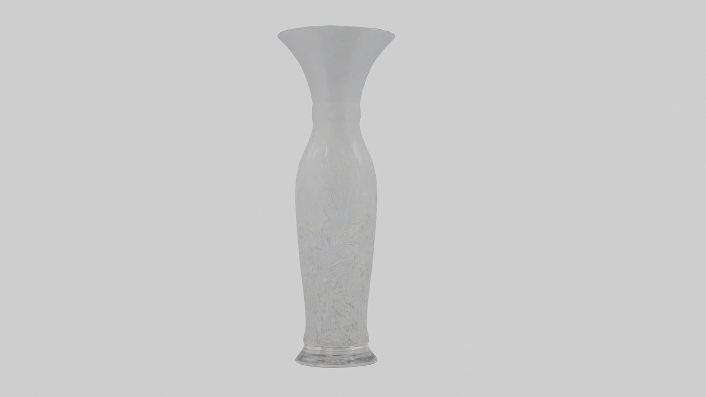 3D model Crystal vase model VR / AR / low-poly