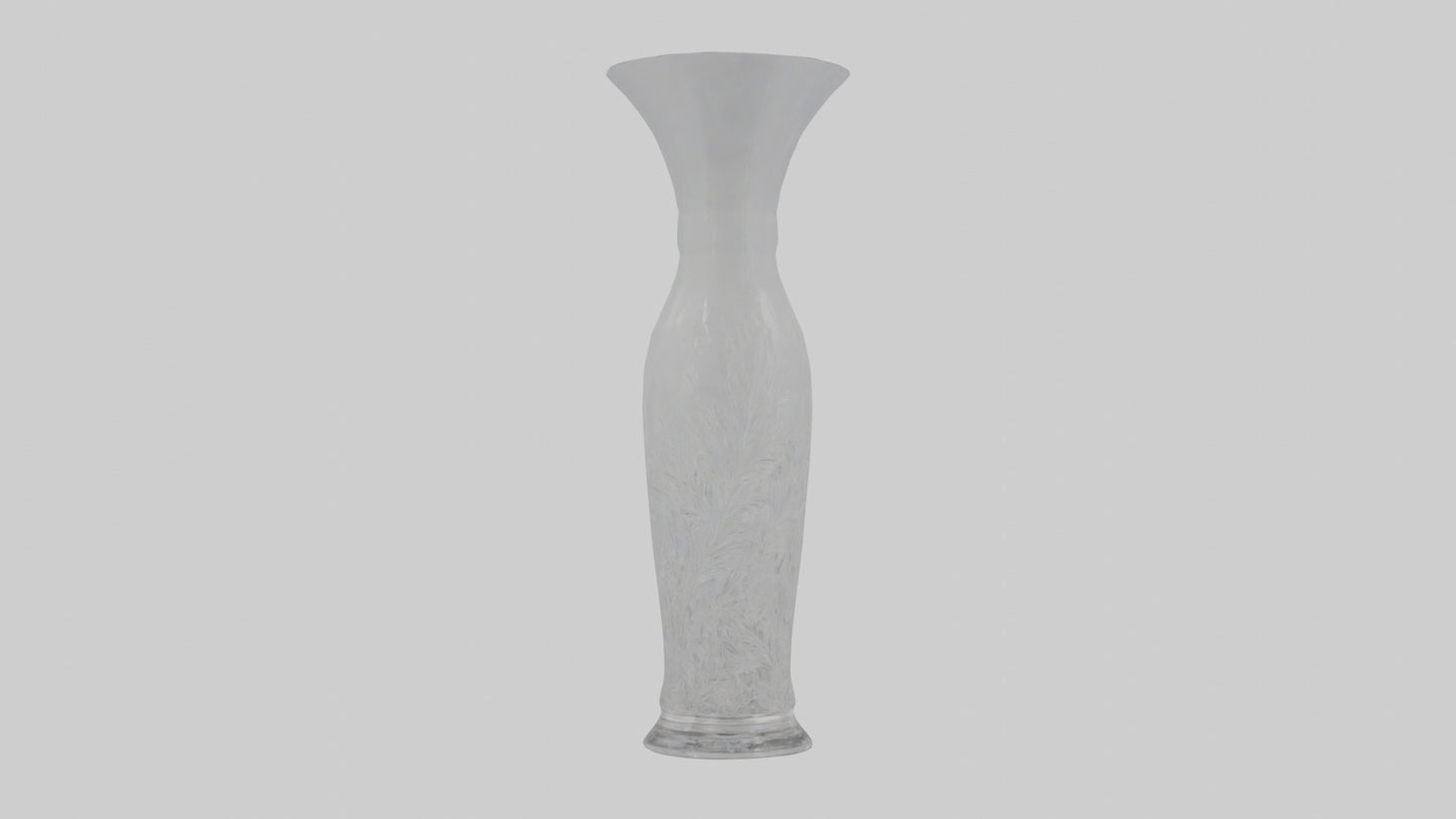 3D model Crystal vase model VR / AR / low-poly